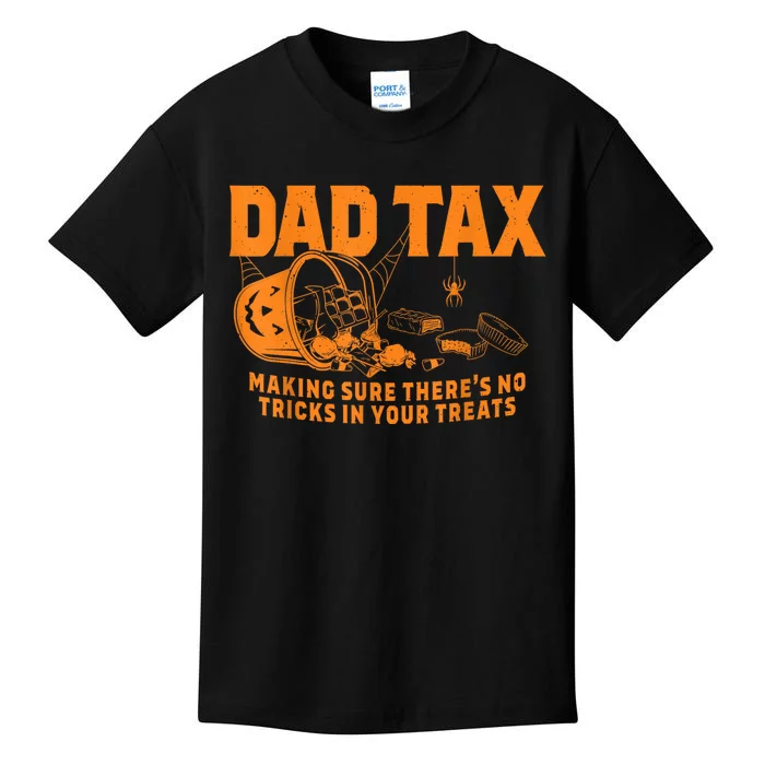 Funny Dad Tax Halloween Kids T-Shirt