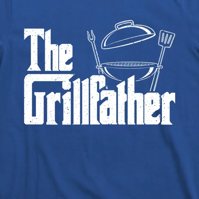 Fathers Day The Grillfather Grill Lover Dad Gift T-Shirt