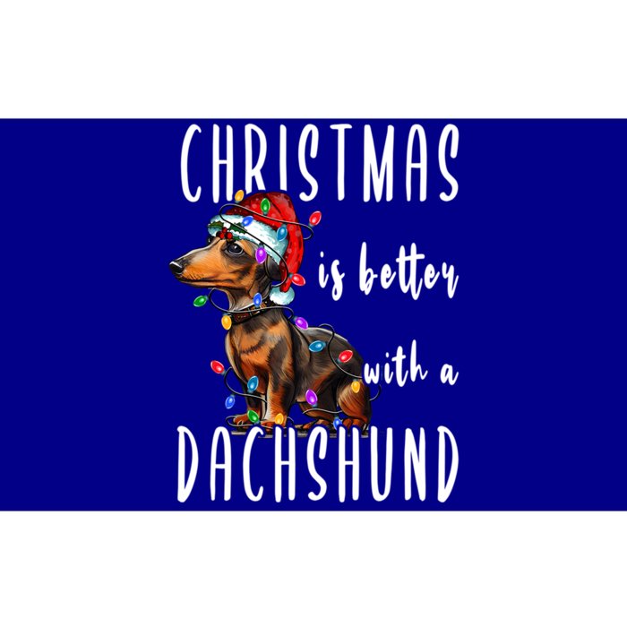 Funny Dachshund Ugly Christmas Gift Bumper Sticker