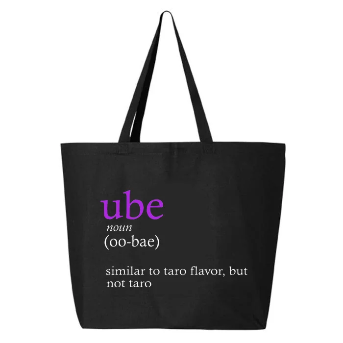 Funny Definition Ube Bae Flavor Ube 25L Jumbo Tote