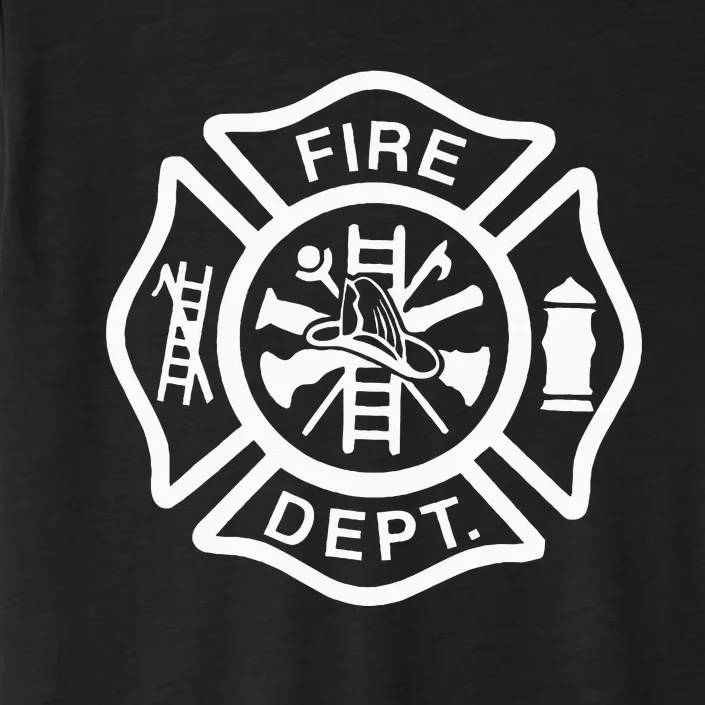 Fire Department Uniform Fireman Symbol Firefighter Gear ChromaSoft Performance T-Shirt