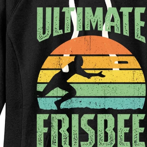 Frisbee Design Ultimate Frisbee Gift Women's Fleece Hoodie