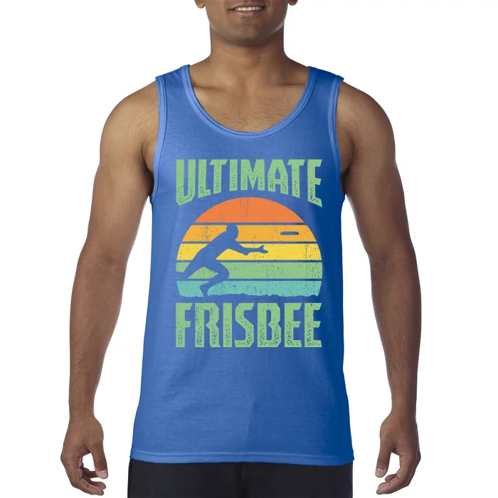 Frisbee Design Ultimate Frisbee Gift Tank Top