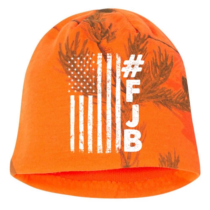 #FJB Distressed USA American Flag Kati - Camo Knit Beanie