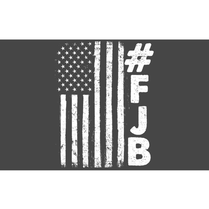 #FJB Distressed USA American Flag Bumper Sticker