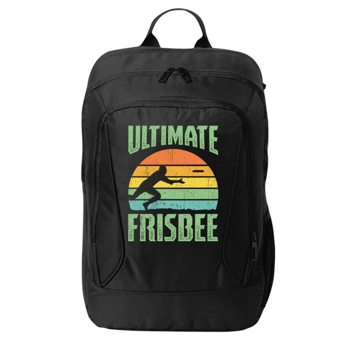 Frisbee Design Ultimate Frisbee Gift City Backpack