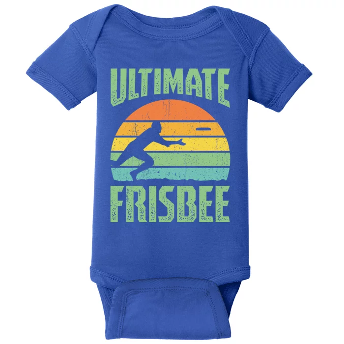 Frisbee Design Ultimate Frisbee Gift Baby Bodysuit