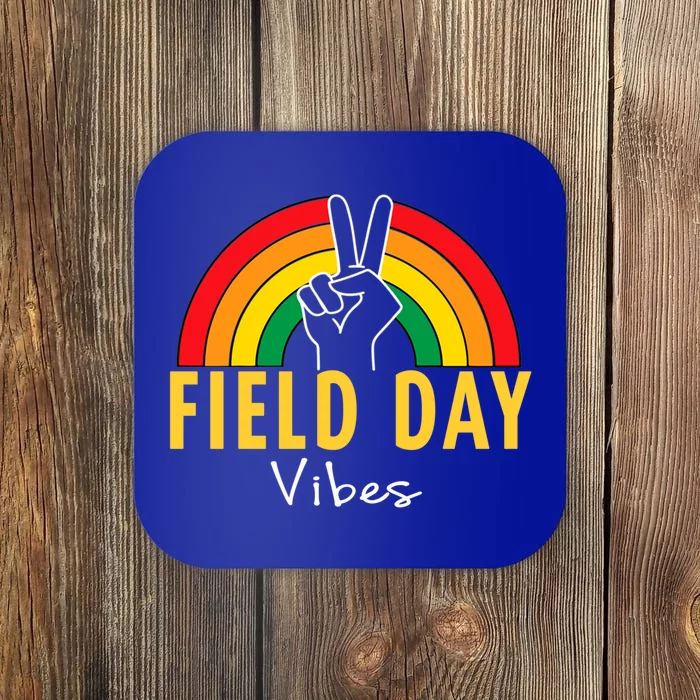 Field Day Vibes Last Day Of School Field Day Teacher Student Meaningful Gift Coaster