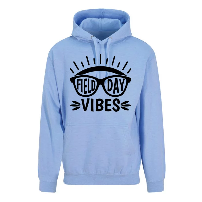 Field Day Vibes Last Day Of School Field Day Teacher And Gift Unisex Surf Hoodie