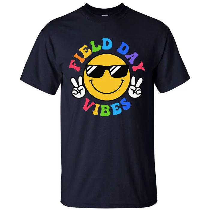 Field Day Vibes Funny For Teacher Happy Field Day 2024 Tall T-Shirt