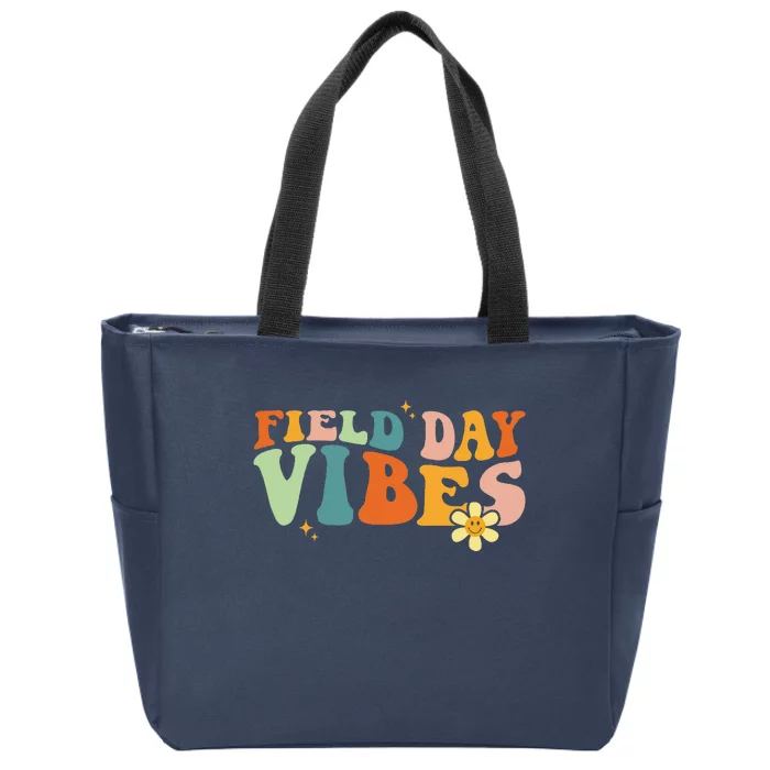 Field Day Vibes Funny Gifts Teacher Field Day 2024 Zip Tote Bag