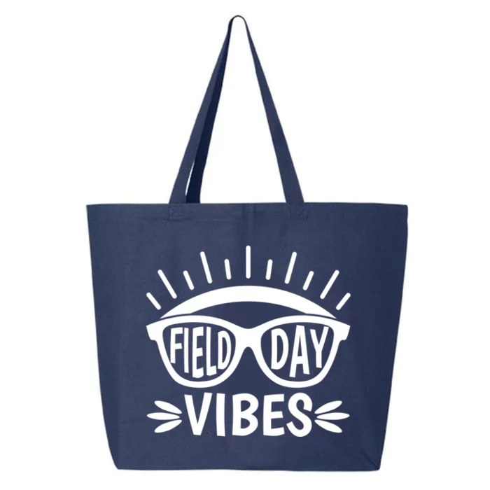 Field Day Vibes Last Day Of School Field Day Teacher And Cool Gift 25L Jumbo Tote