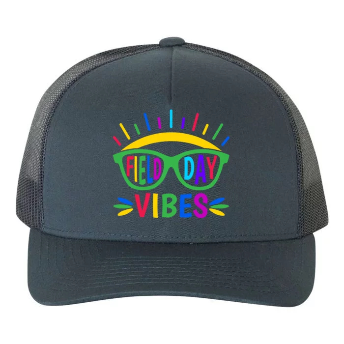 Field Day Vibes Last Day Of School Field Day Teacher And Gift Yupoong Adult 5-Panel Trucker Hat