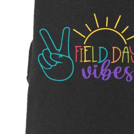 Field Day Vibes Teacher Field Day 2024 Doggie 3-End Fleece Hoodie