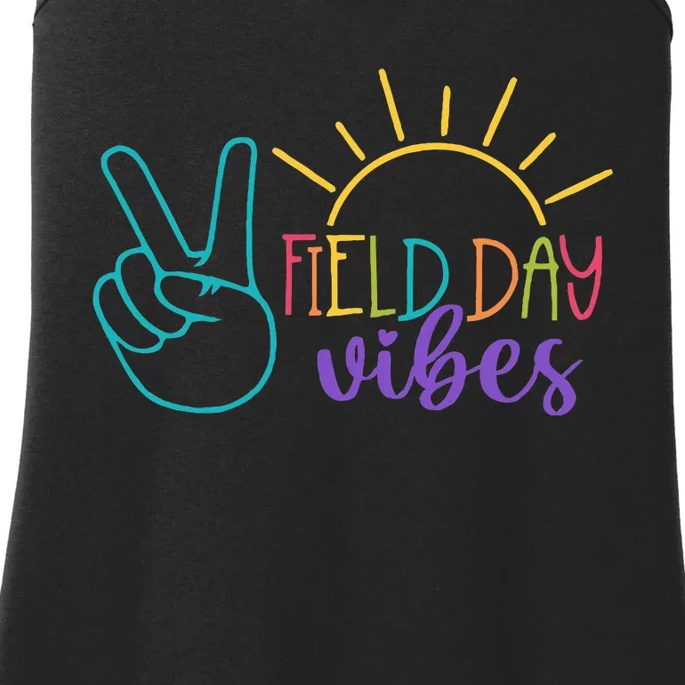 Field Day Vibes Teacher Field Day 2024 Ladies Essential Tank