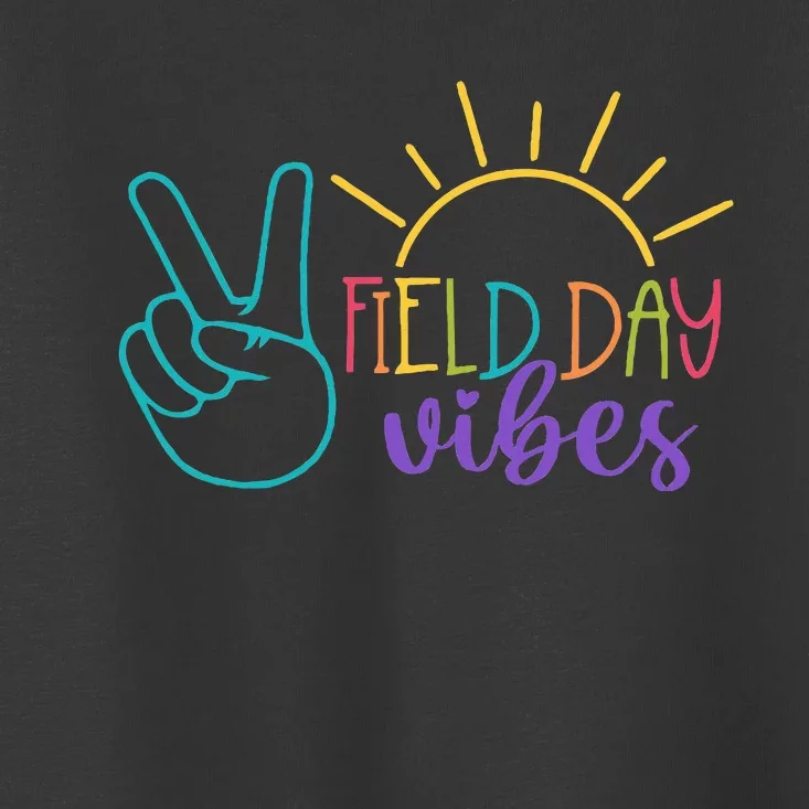 Field Day Vibes Teacher Field Day 2024 Toddler T-Shirt