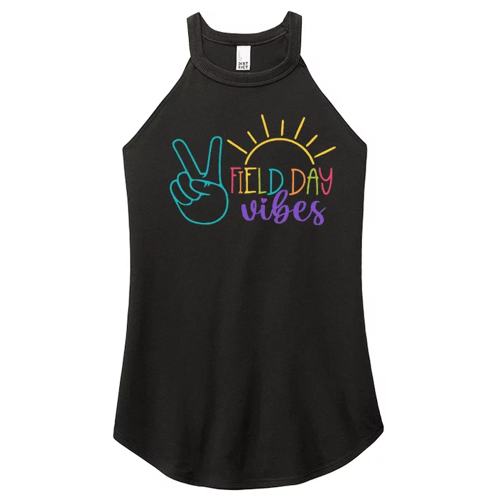 Field Day Vibes Teacher Field Day 2024 Women’s Perfect Tri Rocker Tank