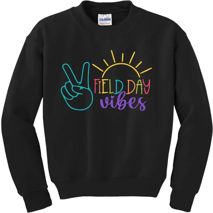 Field Day Vibes Teacher Field Day 2024 Kids Sweatshirt