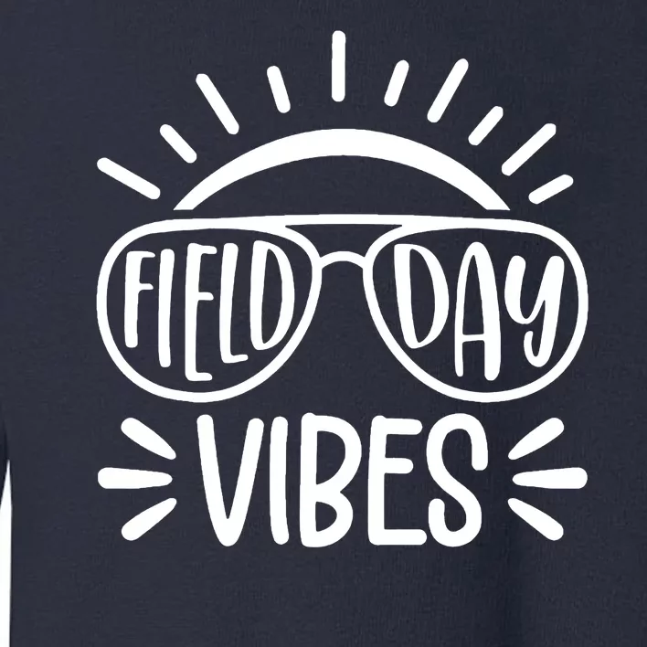 Field Day Vibes Summer Toddler Sweatshirt