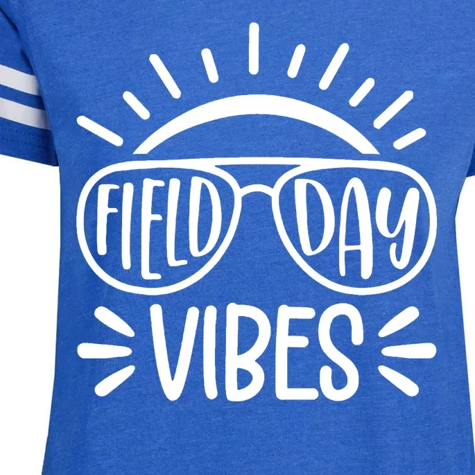 Field Day Vibes Summer Enza Ladies Jersey Football T-Shirt