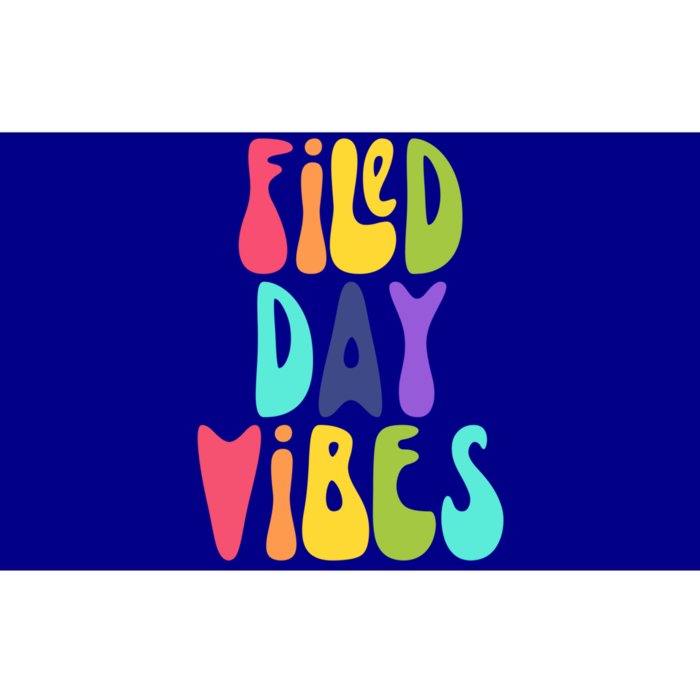 Field Day Vibes Teacher Last Day Of School Gift Bumper Sticker