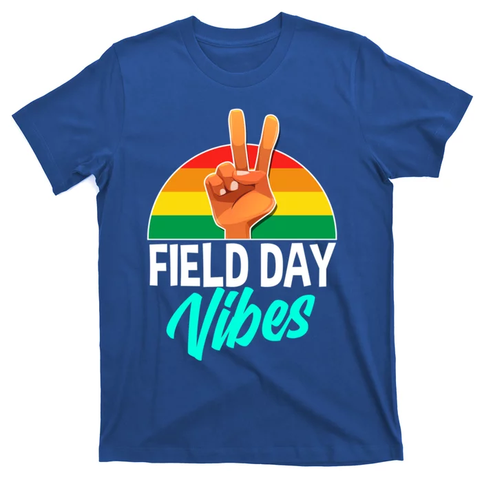 Field Days Vibes School Student Teacher Day Funny Gift T-Shirt