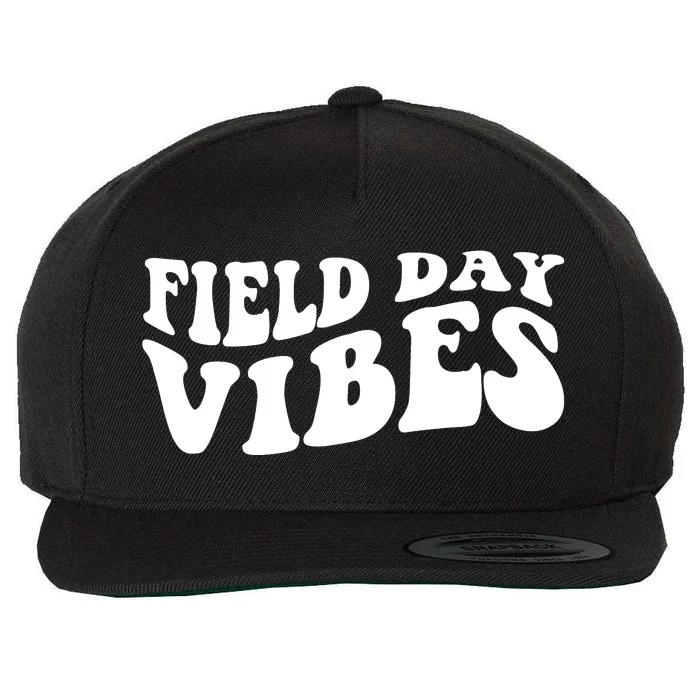 Field Day Vibes Retro Wool Snapback Cap