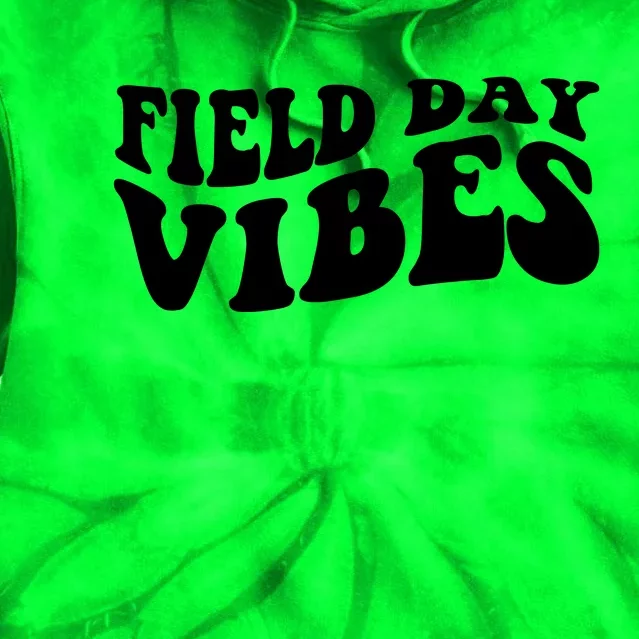 Field Day Vibes Retro Tie Dye Hoodie