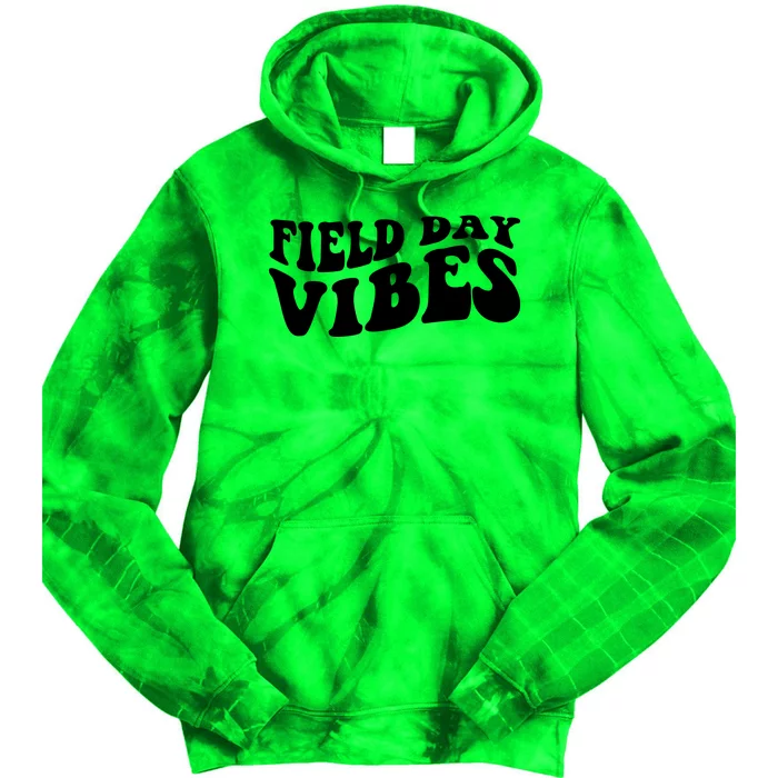 Field Day Vibes Retro Tie Dye Hoodie