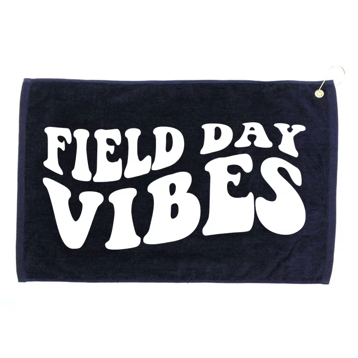 Field Day Vibes Retro Grommeted Golf Towel