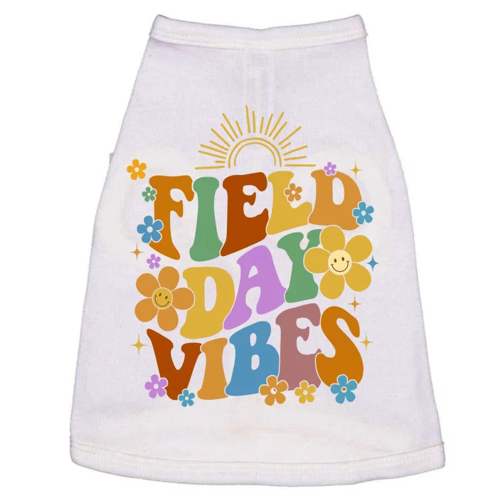 Field Day Vibes Colorful Floral Doggie Tank