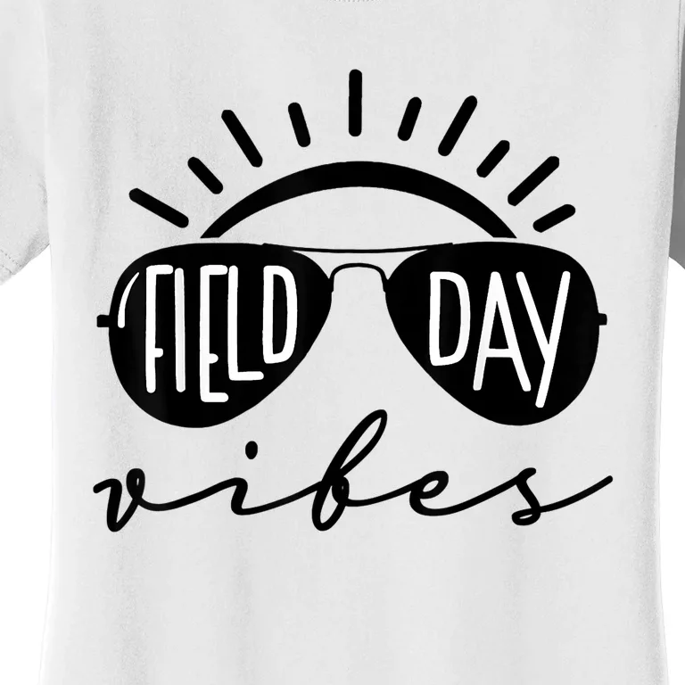 Field Day Vibes Funny For Teacher Field Day 2024 Women's T-Shirt