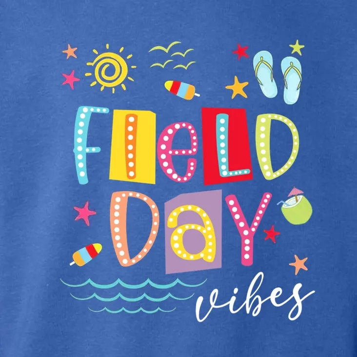 Field Day Vibes On Summer Teacher Field Day 2024 Gift Toddler Hoodie