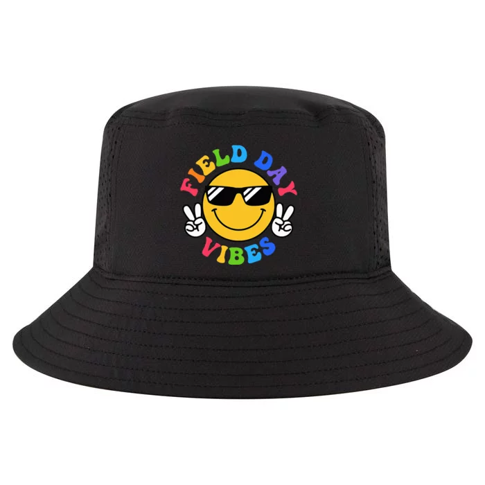 Field Day Vibes Funny For Teacher Happy Field Day 2024 Cool Comfort Performance Bucket Hat