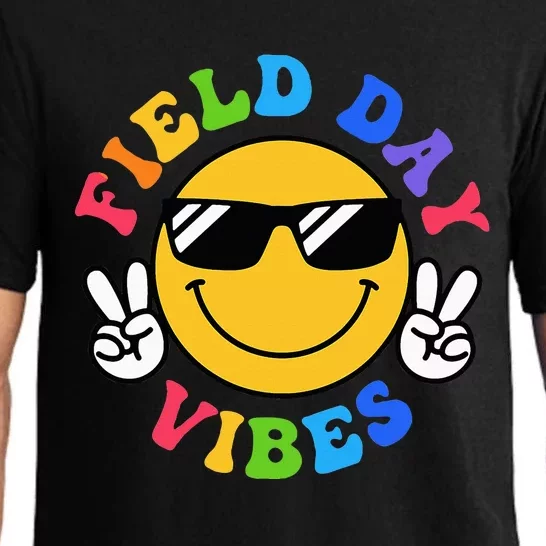 Field Day Vibes Funny For Teacher Happy Field Day 2024 Pajama Set