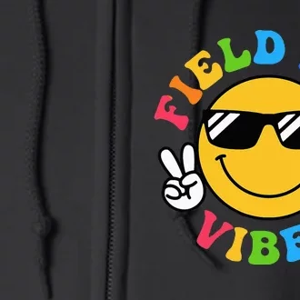 Field Day Vibes Funny For Teacher Happy Field Day 2024 Full Zip Hoodie