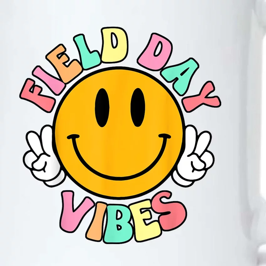 Field Day Vibes Funny For Teacher Happy Field Day 2024 Black Color Changing Mug