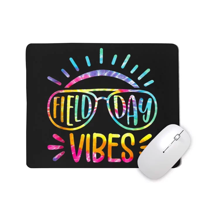 Field Day Vibes Tie Dye Last Day Of School Cool Game Day Mousepad