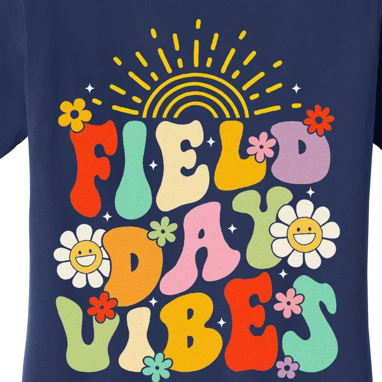 Field Day Vibes Funny For Teacher Happy Field Day Women's T-Shirt