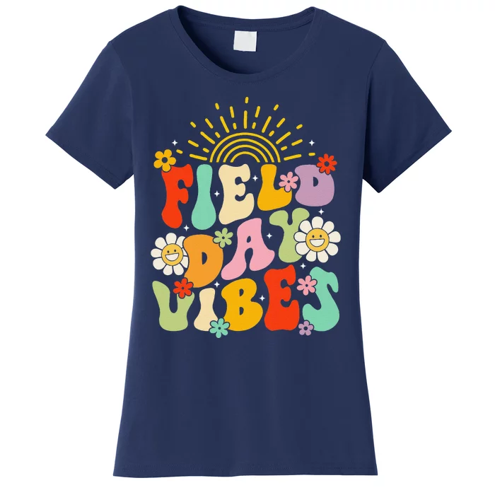 Field Day Vibes Funny For Teacher Happy Field Day Women's T-Shirt