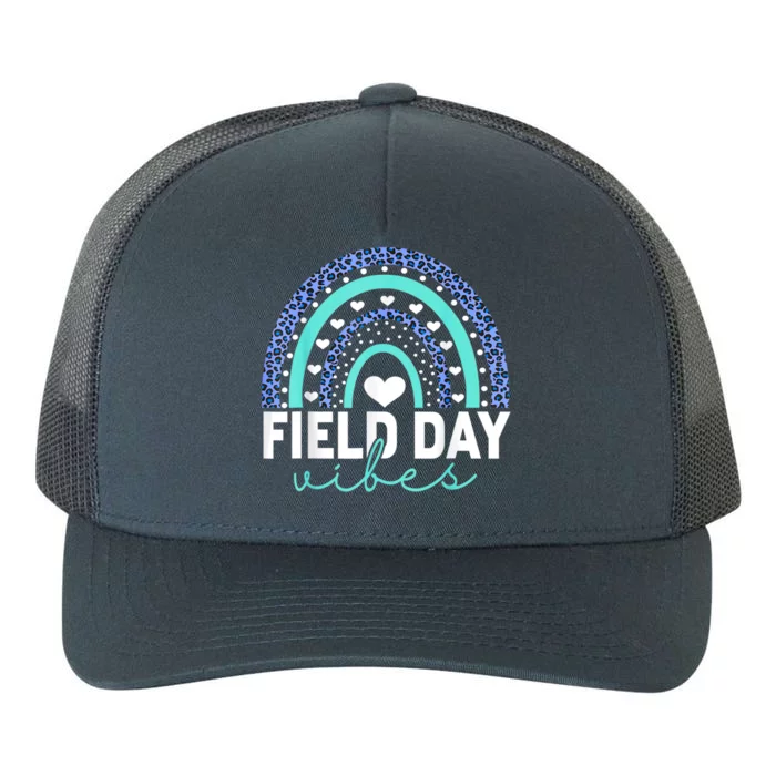 Field Day Vibes Funny Rainbow Graphic Design Great Gift Yupoong Adult 5-Panel Trucker Hat