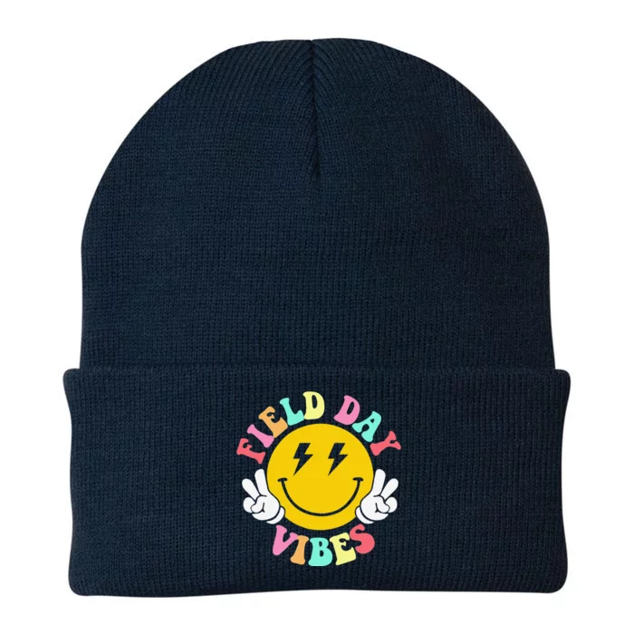 Field Day Vibes Field Day 2024 Teacher Knit Cap Winter Beanie