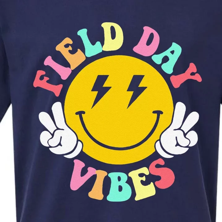 Field Day Vibes Field Day 2024 Teacher Sueded Cloud Jersey T-Shirt