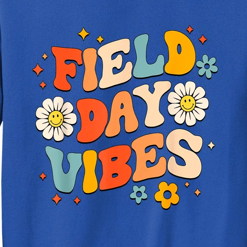 Field Day Vibes Funny For Teacher Happy Field Day 2024 Great Gift Tall Sweatshirt