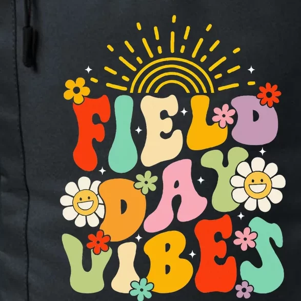 Field Day Vibes Funny For Teacher Daily Commute Backpack