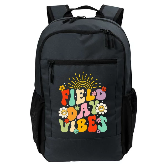 Field Day Vibes Funny For Teacher Daily Commute Backpack