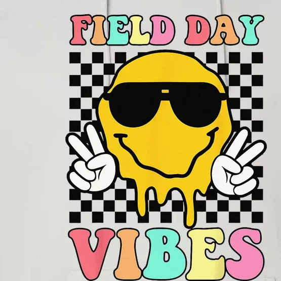 Field Day Vibes Summer Teacher Last Day Of School Performance Fleece Hoodie