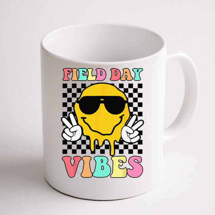 Field Day Vibes Summer Teacher Last Day Of School Front & Back Coffee Mug