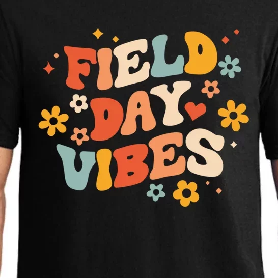 Field Day Vibes Funny For Teacher Happy Field Day Cute Gift Pajama Set