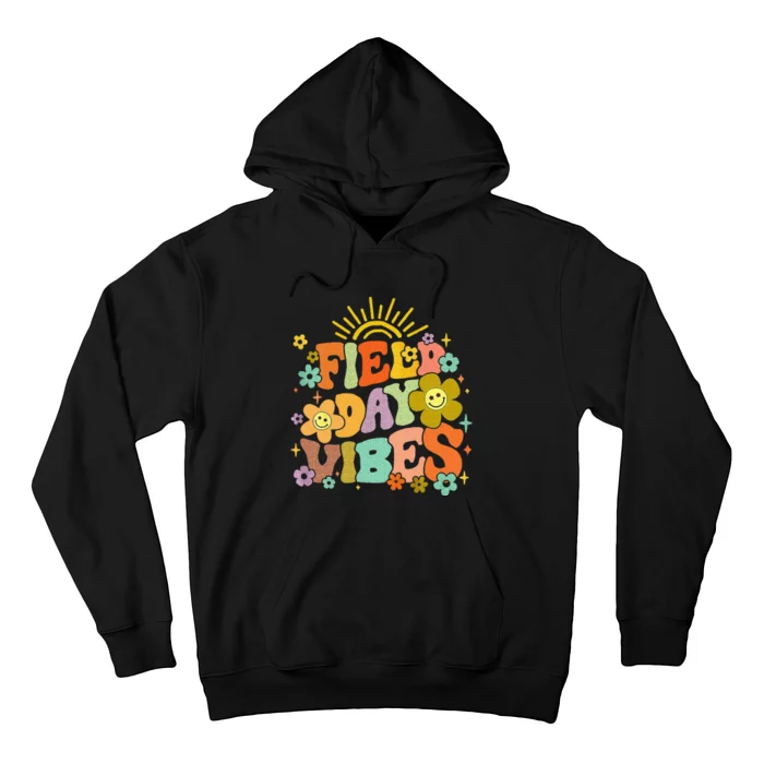 Field Day Vibes Summer Teacher Last Day Of School Hoodie